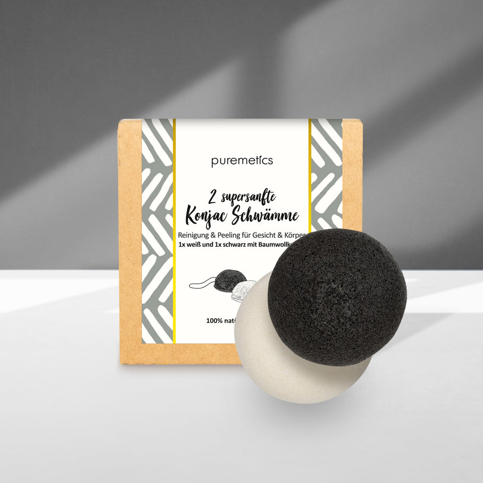 Eponges Konjac '2 pièces'