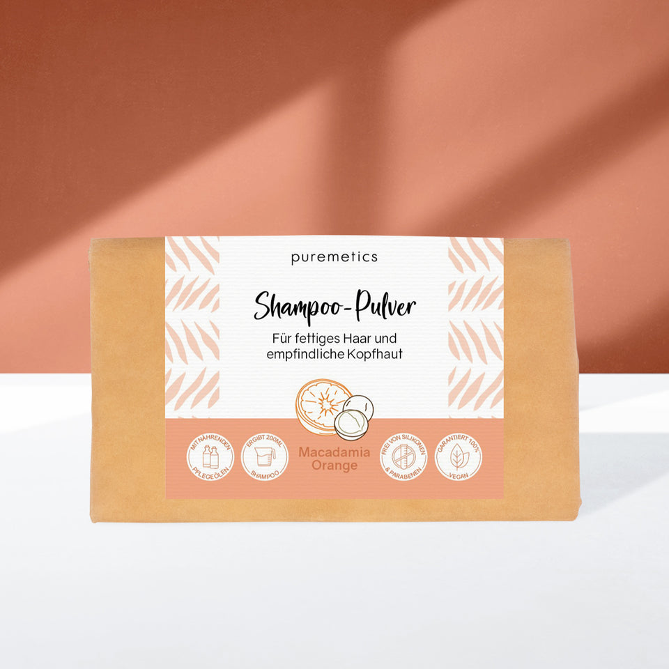 Shampoo-Pulver 'Macadamia Orange'