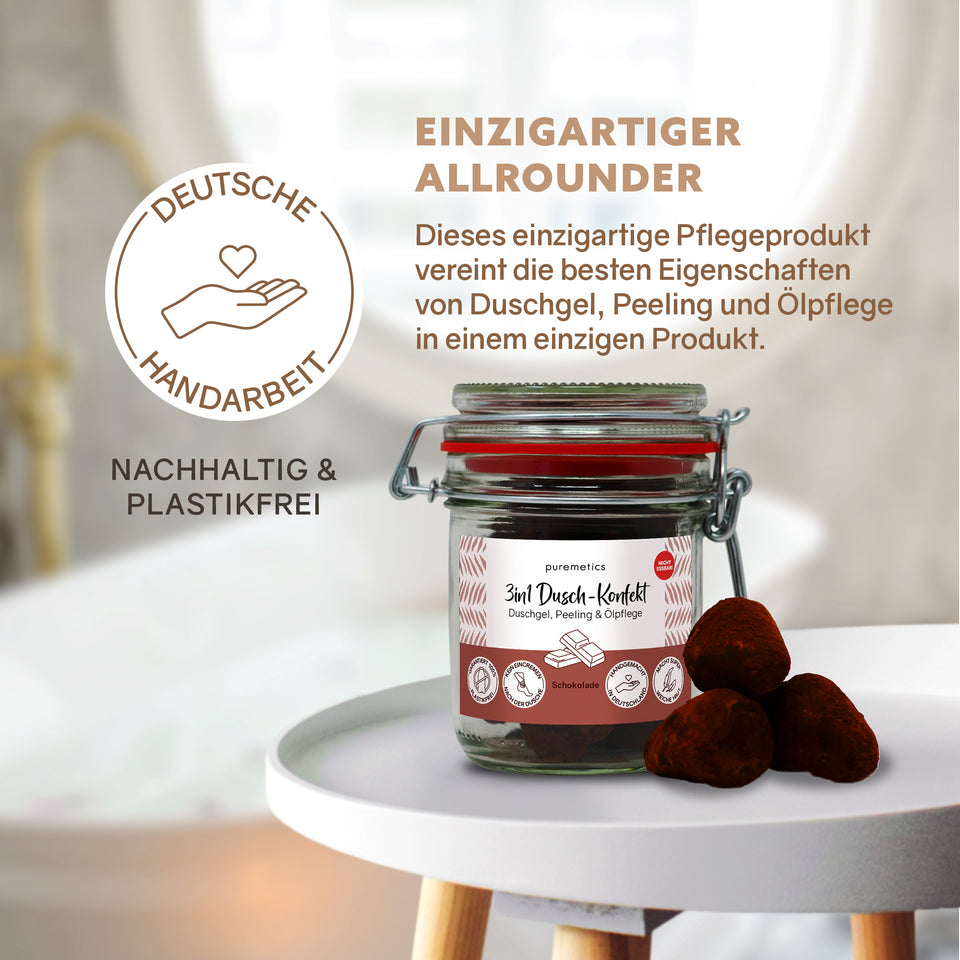 3in1 shower confectionery 'Chocolate'