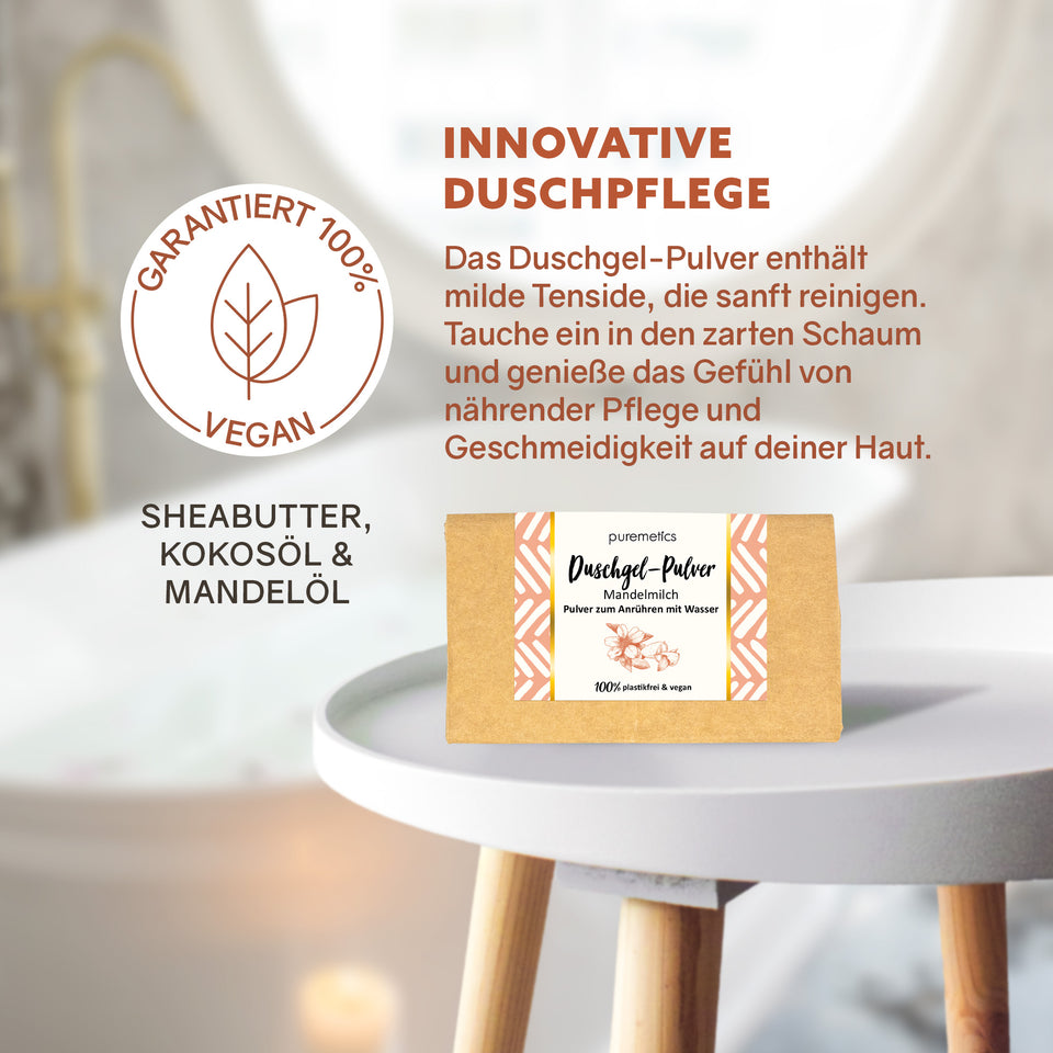Gel Douche Poudre 'Lait d'Amande'