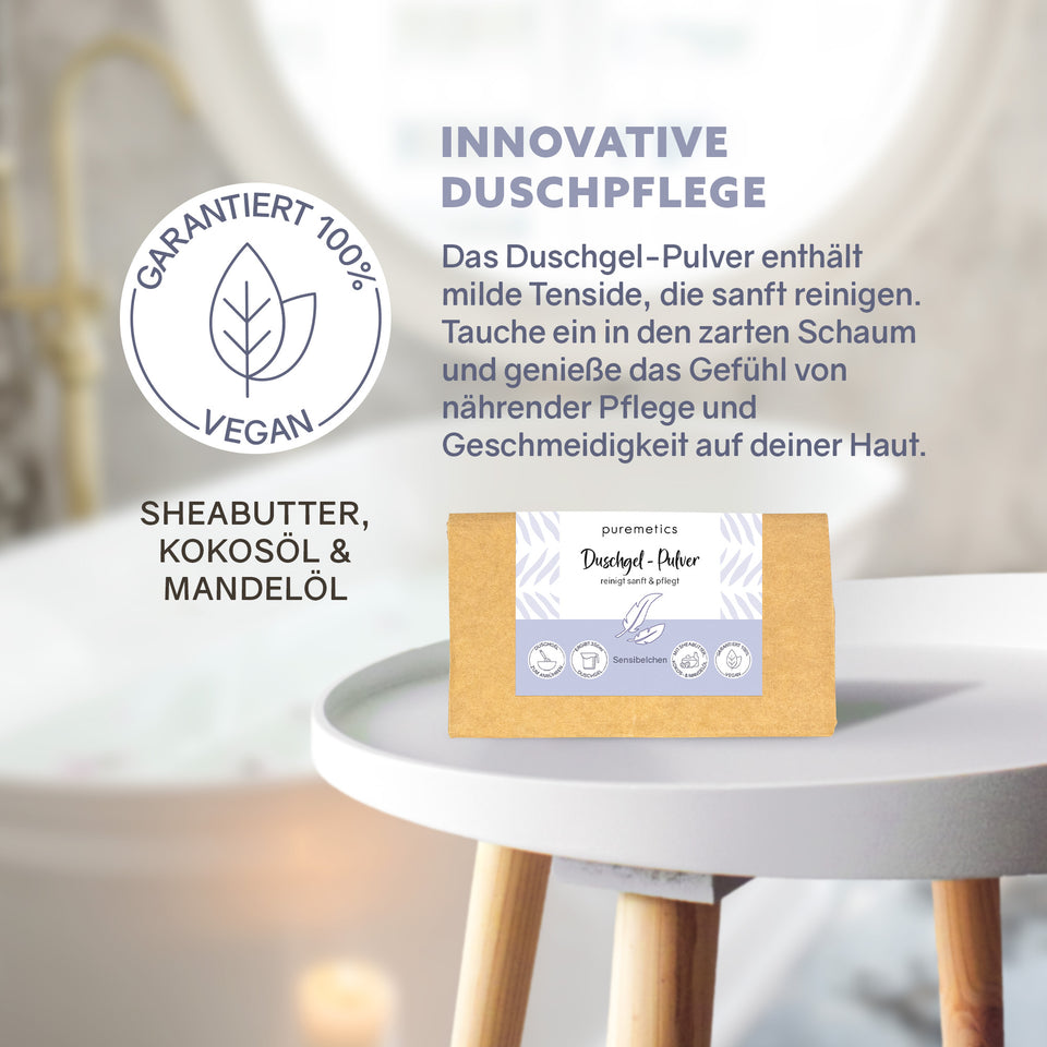 Coffret de soins complet du corps 'Sensitive'