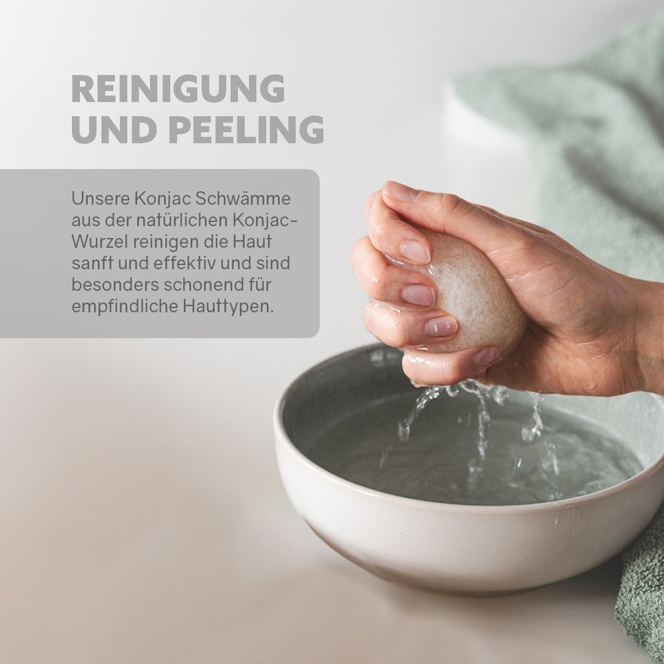 Eponges Konjac '2 pièces'