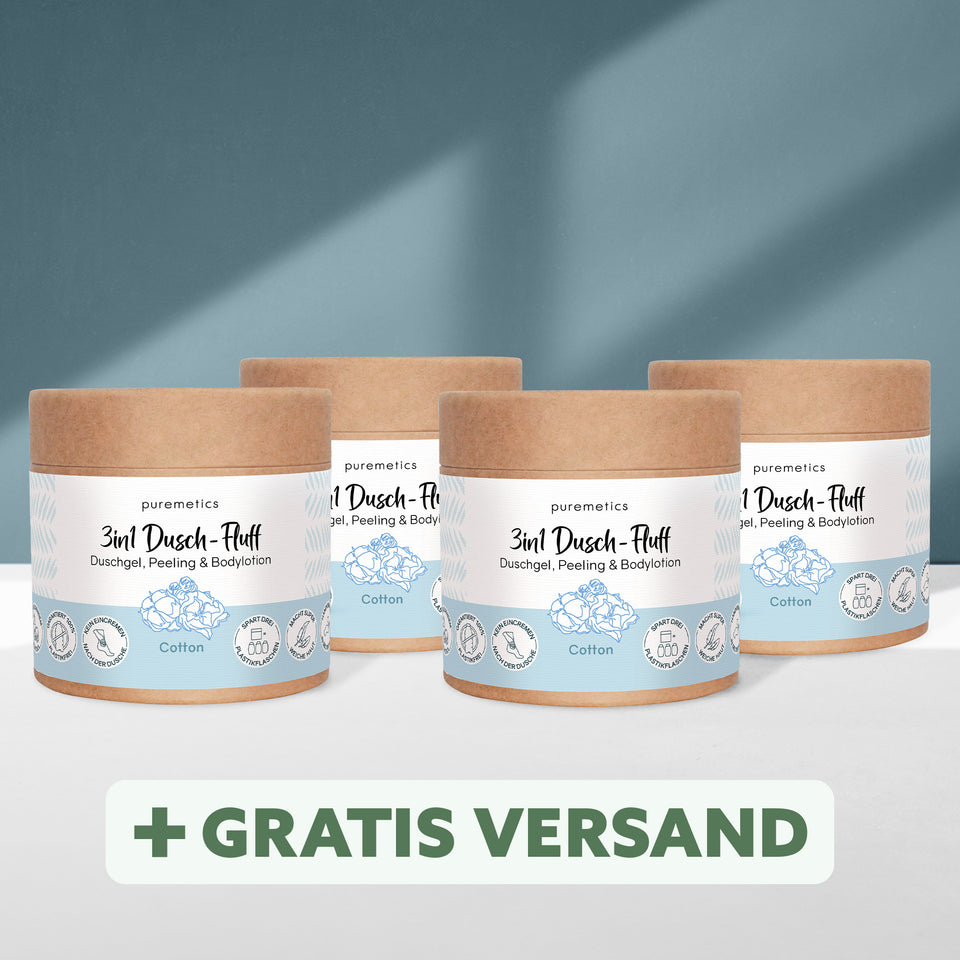 Doudou de douche 3en1 'Coton'