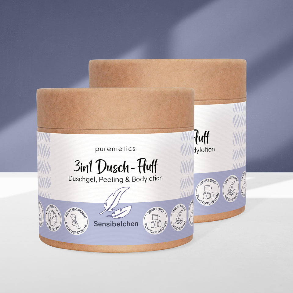 3in1 Dusch-Fluff  'Sensibelchen'
