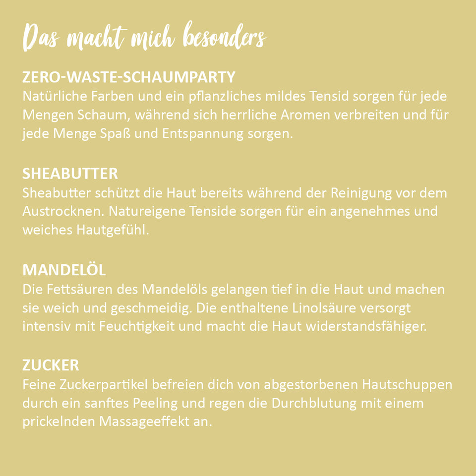 Butter-Fizz Bath Bomb 'Lemon Vanilla'