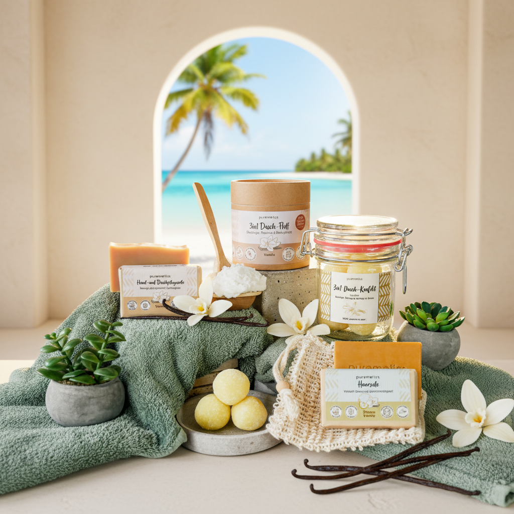 Vanille Lover-Set 'Von Kopf bis Fuß'