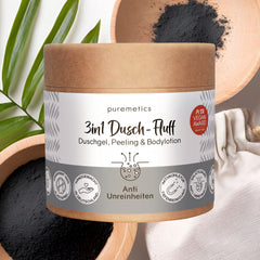 3-in-1 Shower Fluff 'Anti-Impurities'
