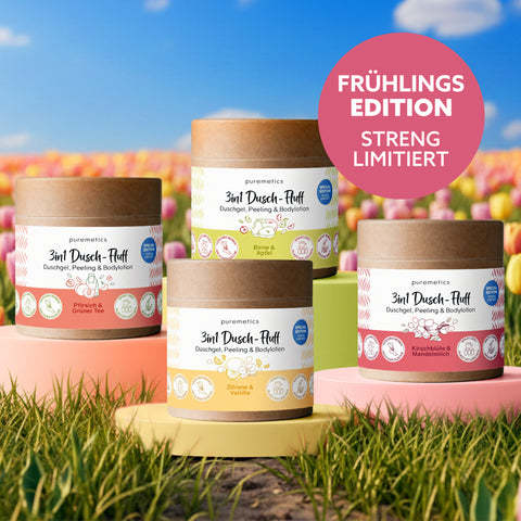 3in1 Dusch-Fluff Set 'Frühlings-Editionen 2026'