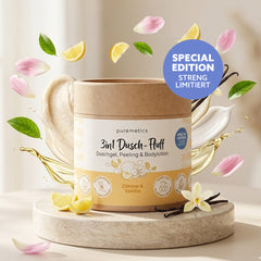 3in1 Dusch-Fluff 'Zitrone & Vanille'