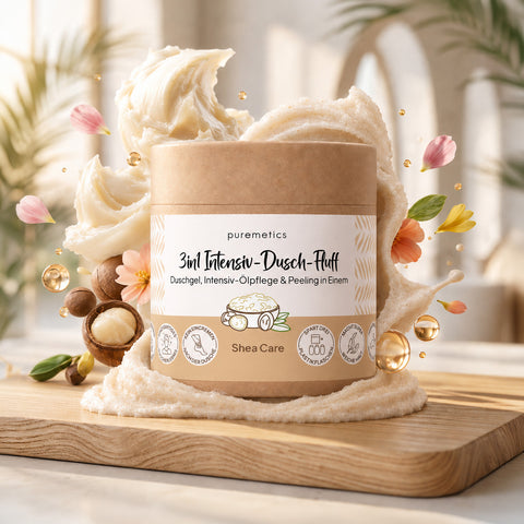 3in1 Intensiv-Dusch-Fluff 'Shea Care'