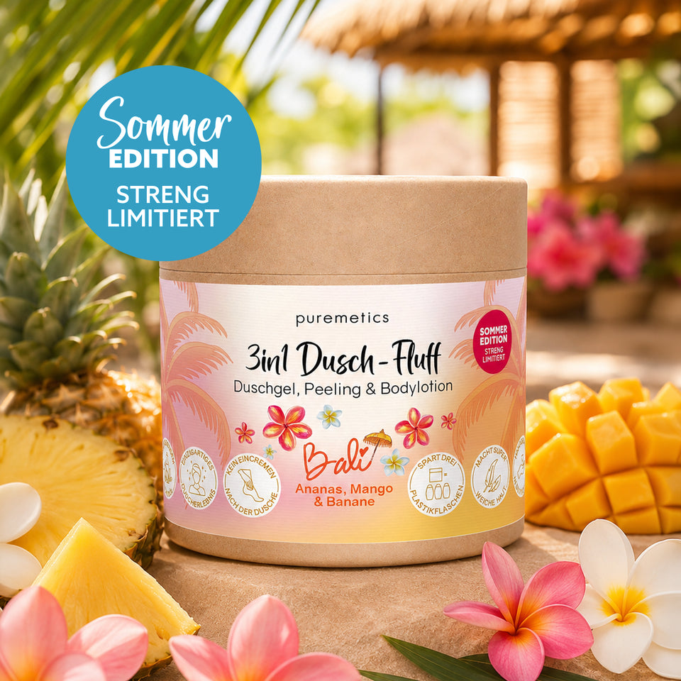 3in1 Dusch-Fluff Set 'Sommer-Editionen 2026'