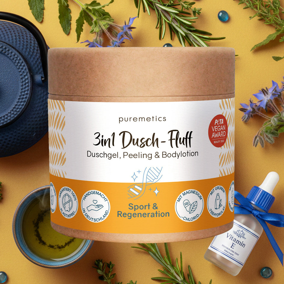 3in1 shower fluff 'Sport Regeneration'