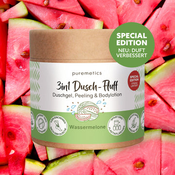 3in1 Dusch-Fluff 'Wassermelone'