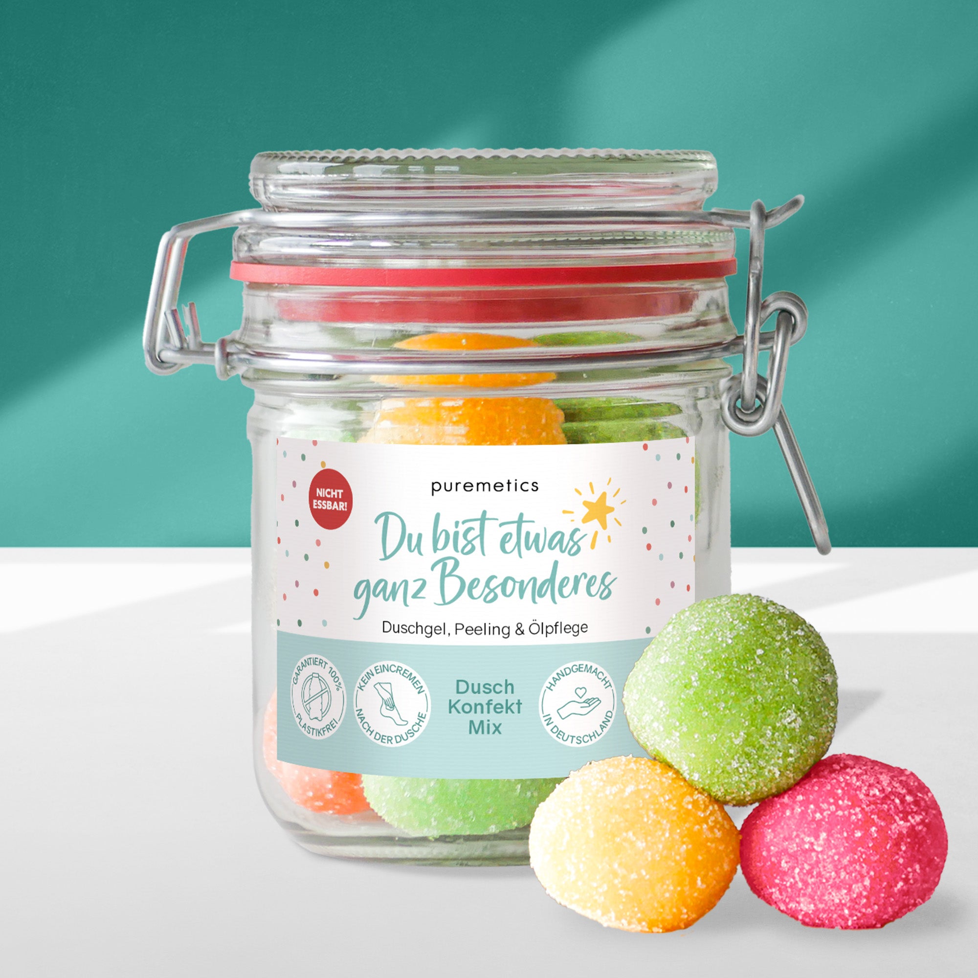 Bonbons de douche 3 en 1 « Tu es quelque chose de très spécial »