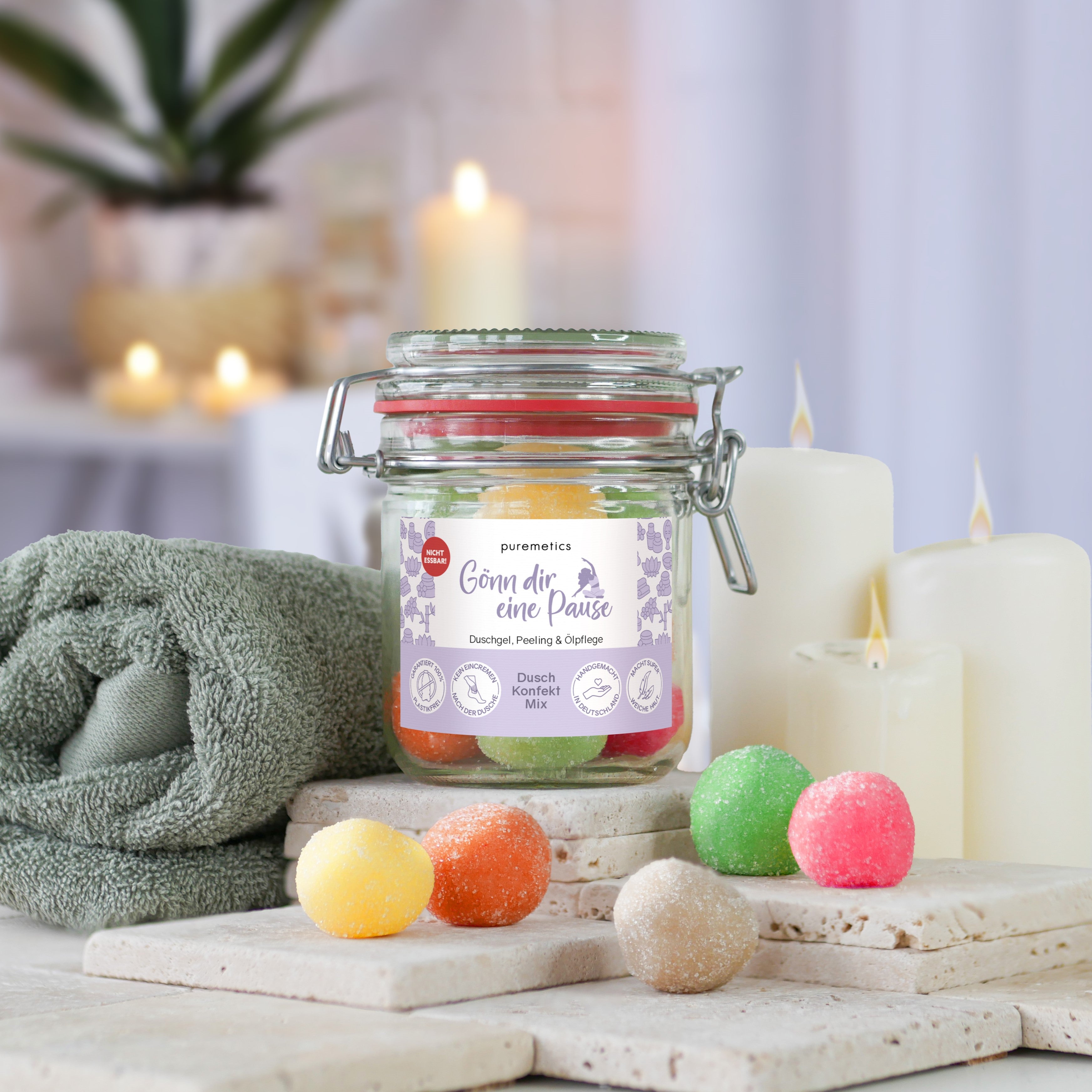 3in1 Dusch-Konfekt 'Gönn dir eine Pause'