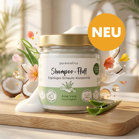 Feuchtigkeits Shampoo-Fluff ‘Aloe Vera‘