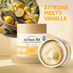 3in1 Dusch-Fluff 'Zitrone & Vanille'