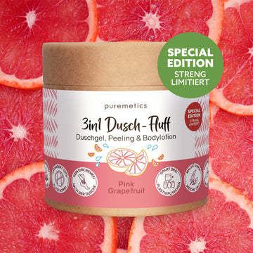3in1 Dusch-Fluff 'Pink Grapefruit'