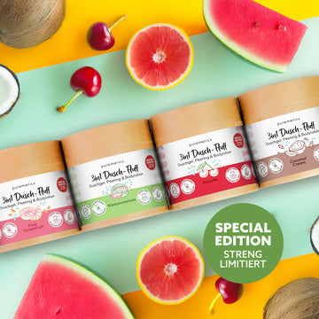 3in1 Dusch-Fluff Set 'Sommer-Editionen 2025'