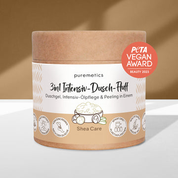 Peluche de douche 3en1 'chocolat' avec gommage au sucre (ÉDITION LIMITÉE D'HIVER)