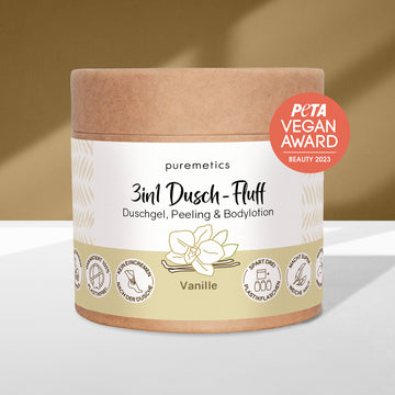 Peluche de douche 3en1 'Vanille'