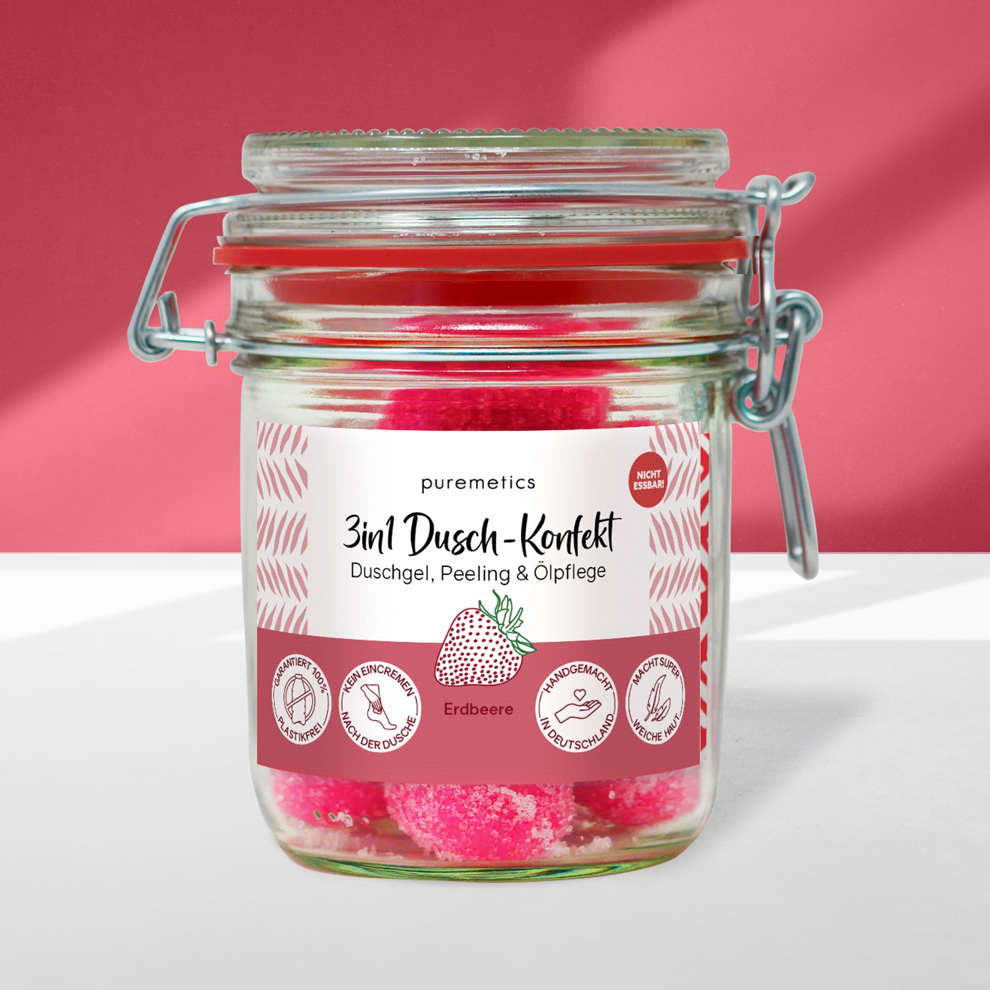 3in1 shower confectionery 'strawberry'