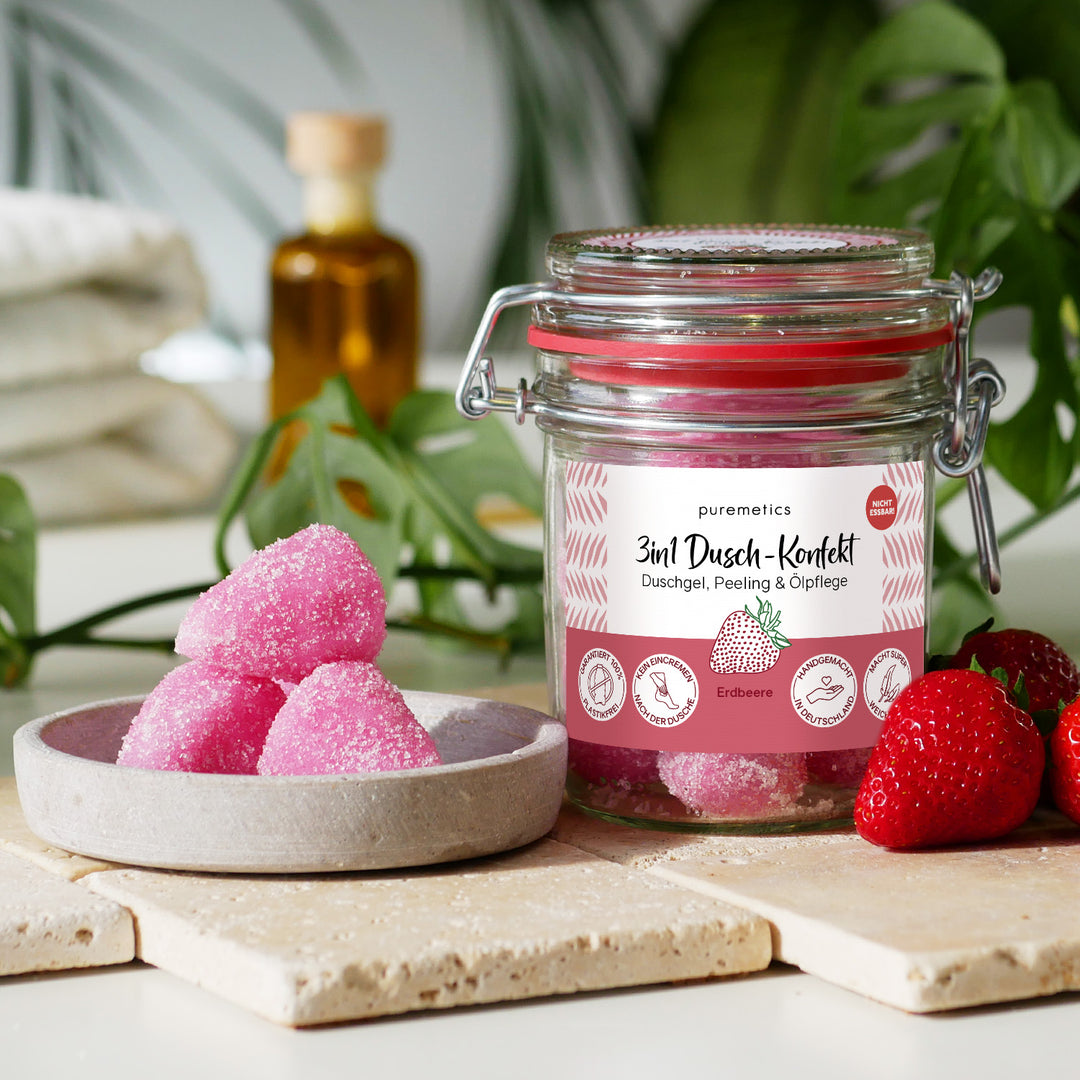 Confiserie de douche 3en1 'fraise'