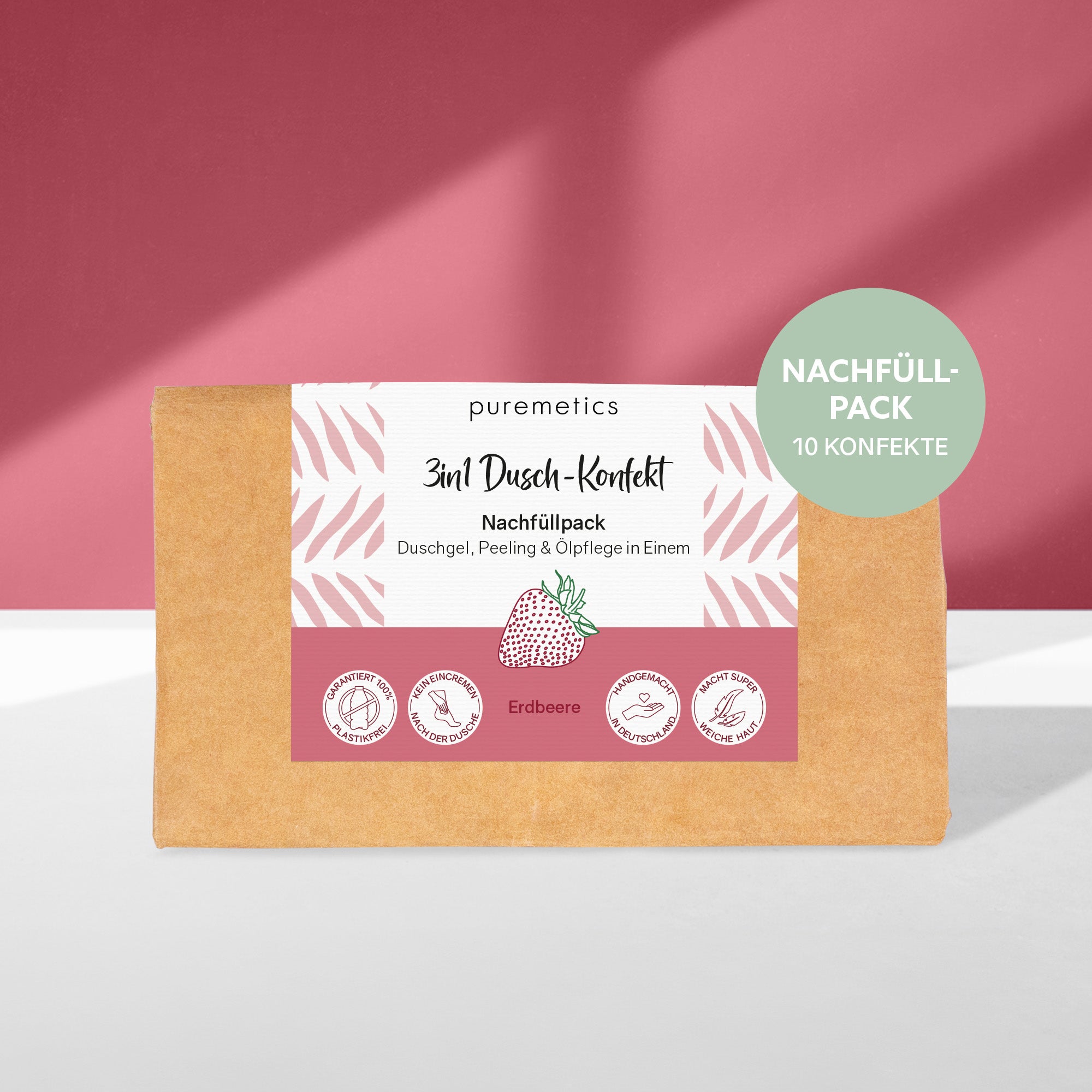 3in1 shower confectionery 'strawberry'