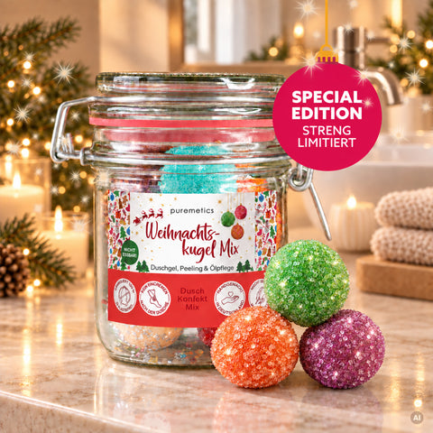 3in1 Dusch-Konfekt ‘Weihnachtskugel Mix‘