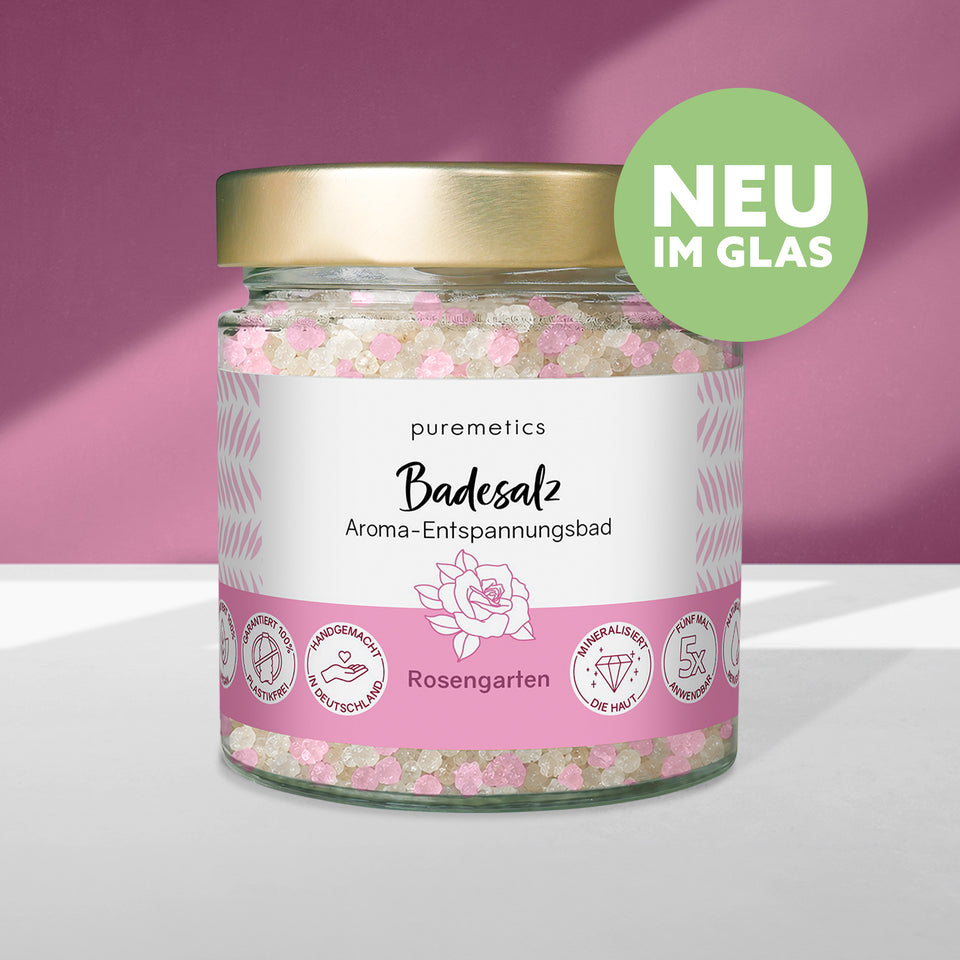 Badesalz 'Rosengarten'