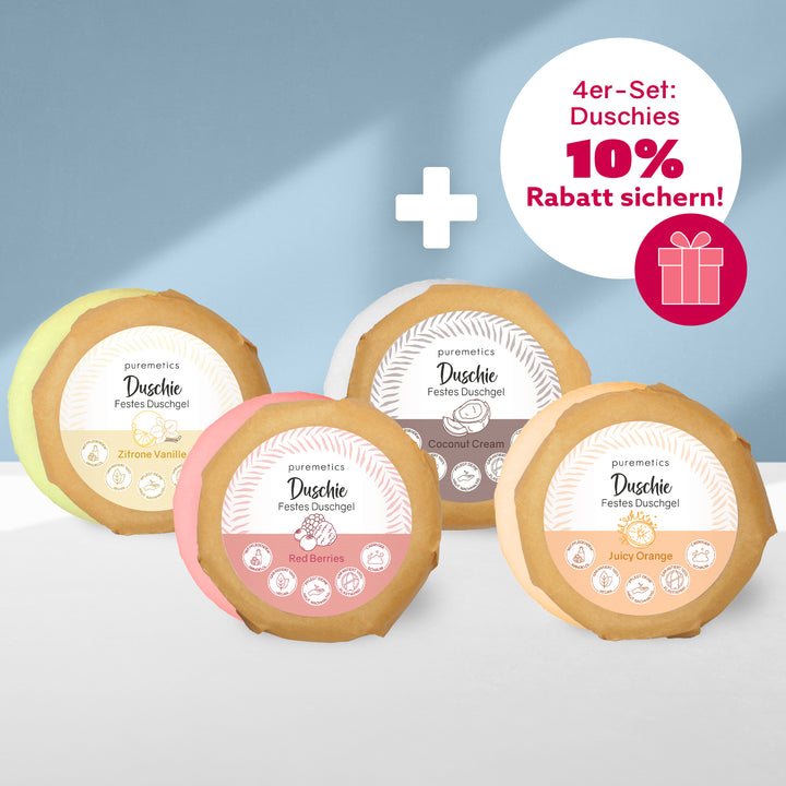 Duschies ‘Kennenlern-Set (+ 10% RABATT)