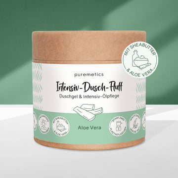 Intensive shower fluff 'Aloe Vera'