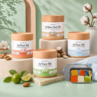 Spar-Set '3in1 Dusch-Fluff Bestseller Flavour + Testbox Seifenminis mit Seifenbox'