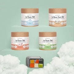 Savings set '3in1 shower fluff bestseller flavor + test box soap minis with soap box'
