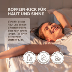 3in1 shower fluff 'Coffee Booster'
