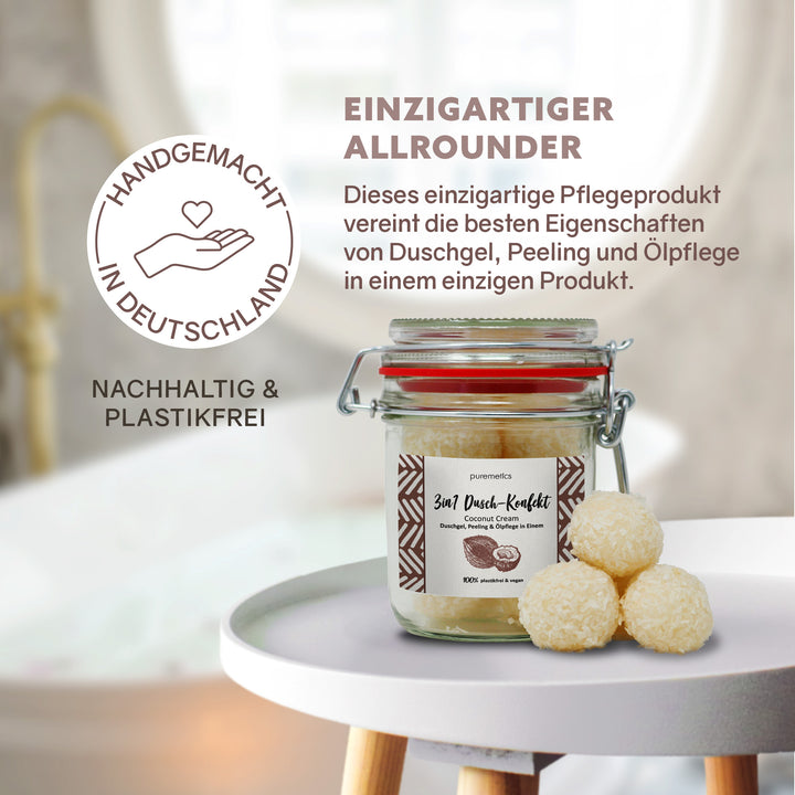 3in1 Dusch-Konfekt ‘Coconut Cream‘