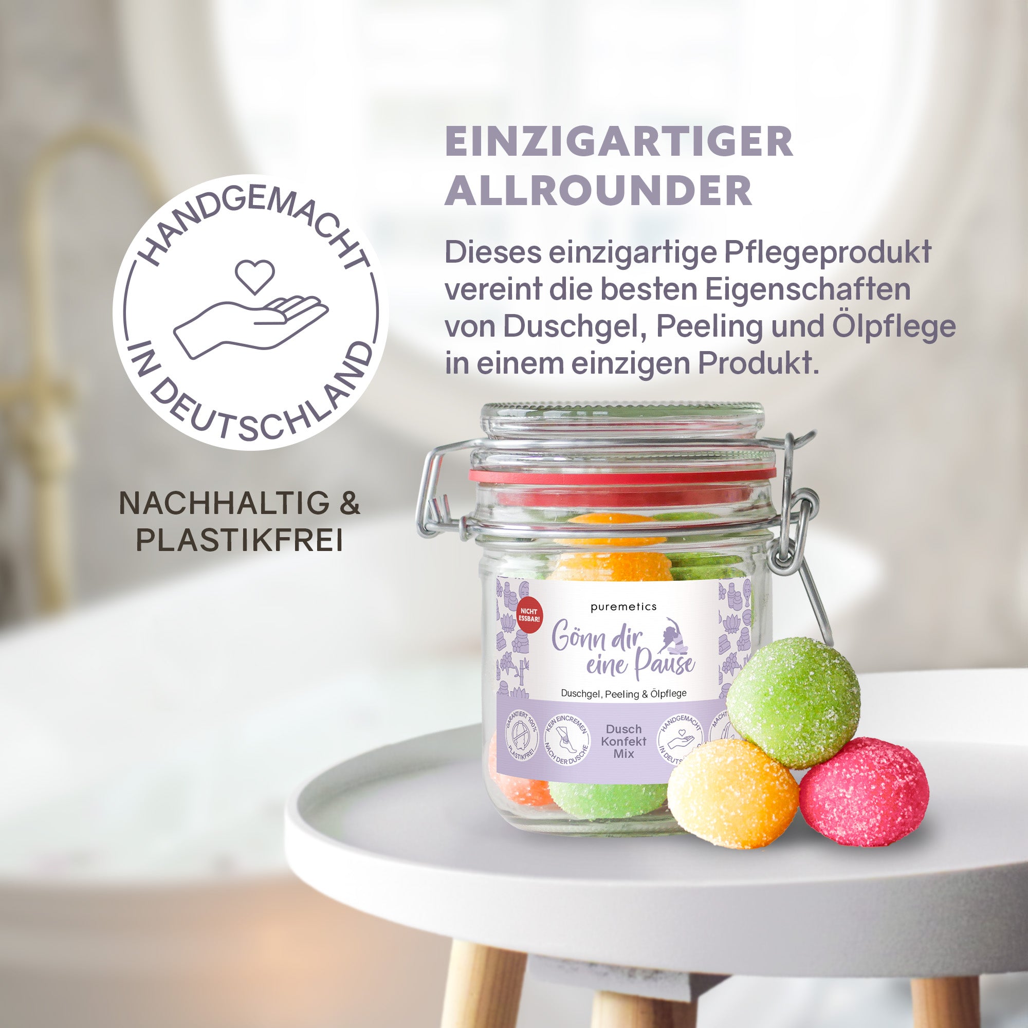 3in1 Dusch-Konfekt 'Gönn dir eine Pause'