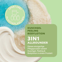 3in1 shower fluff 'lime'
