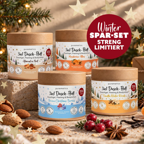 3in1 Dusch-Fluff Set 'Winter-Editionen 2026'