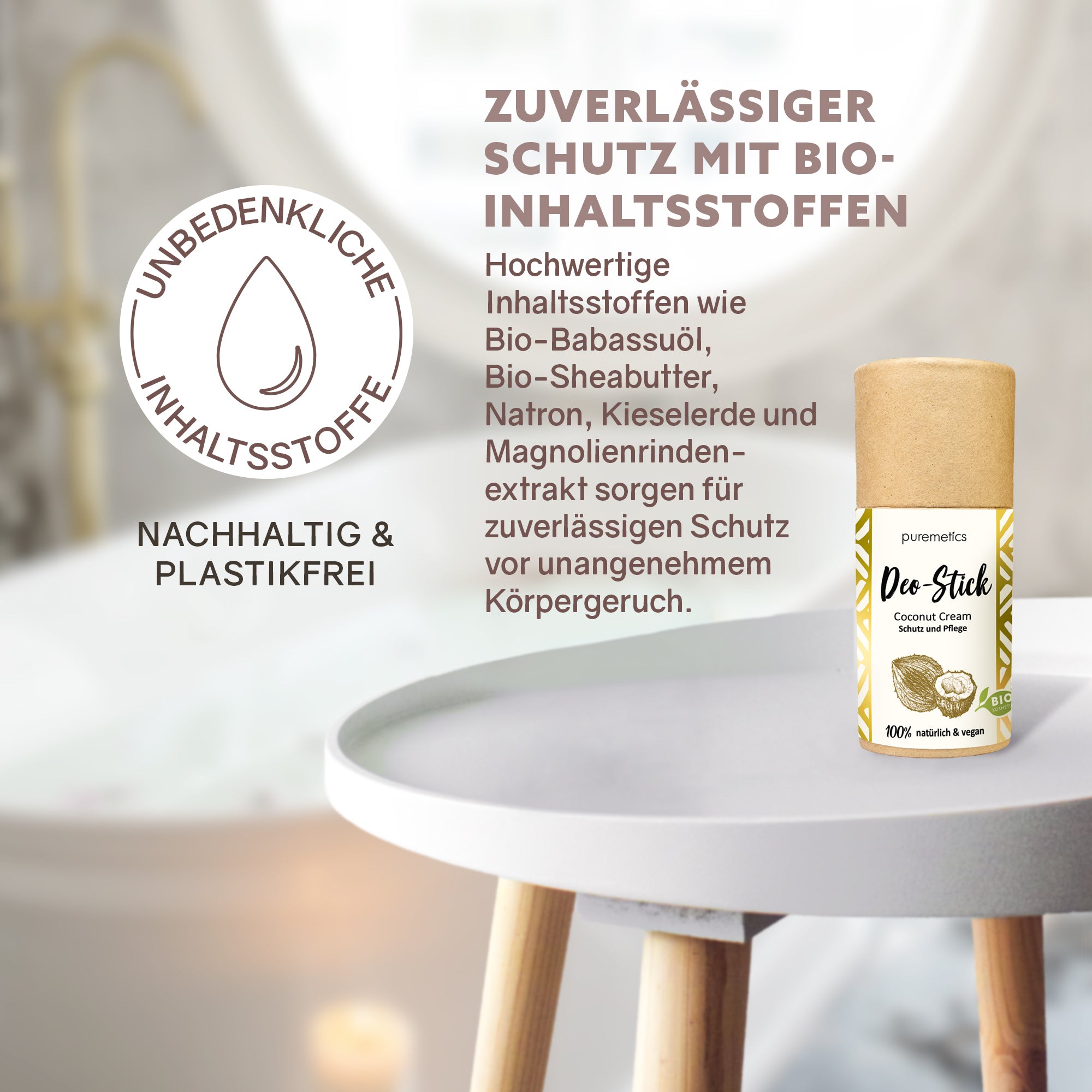 Deo-Stick 'Coconut-Cream' (bundle)