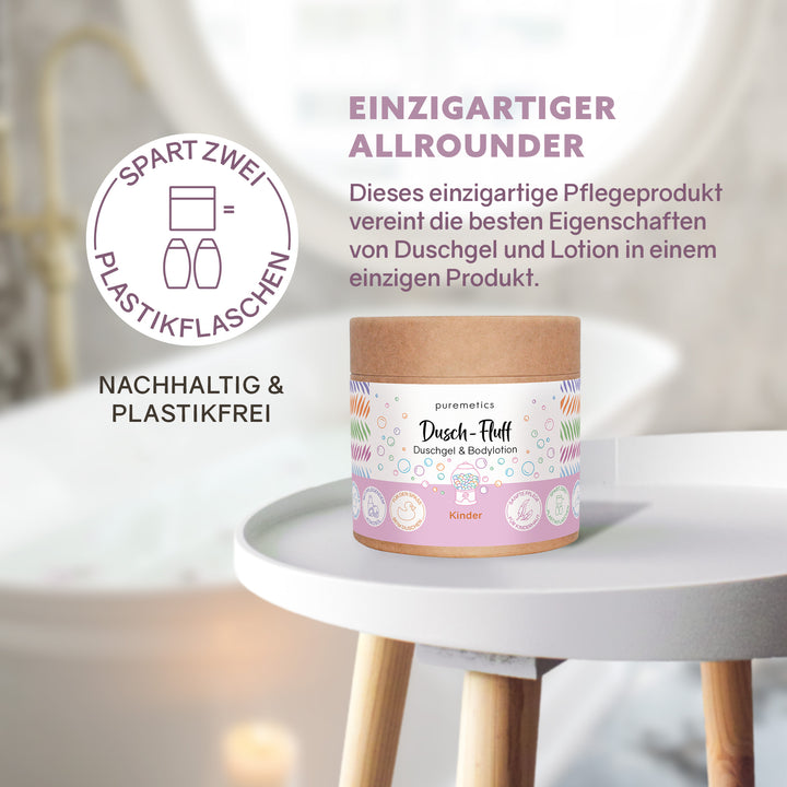 Dusch-Fluff 'Kinder'