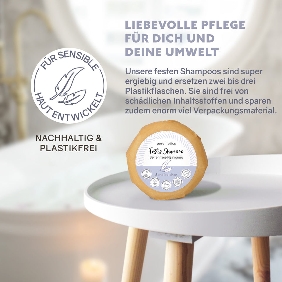 Festes Shampoo 'Sensibelchen'