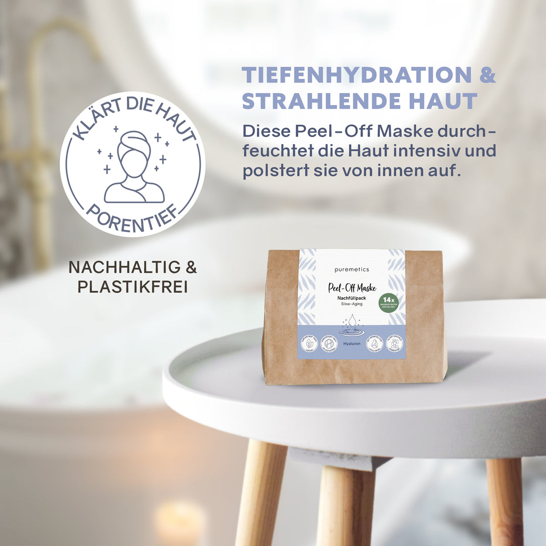 Pack recharge : Masque Peel-Off « Slow-Aging : Hyaluron »