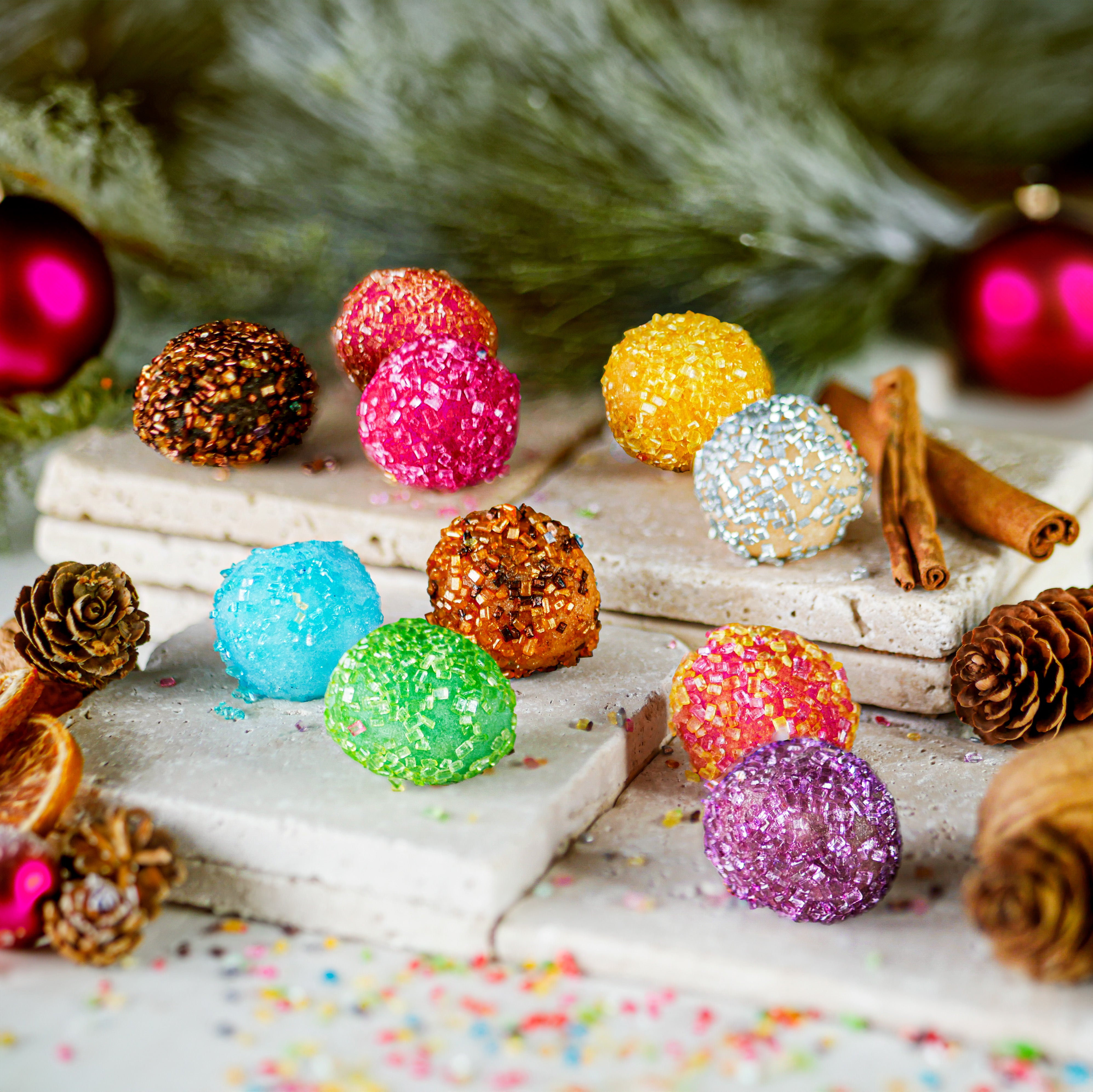 3in1 Dusch-Konfekt ‘Weihnachtskugel Mix‘