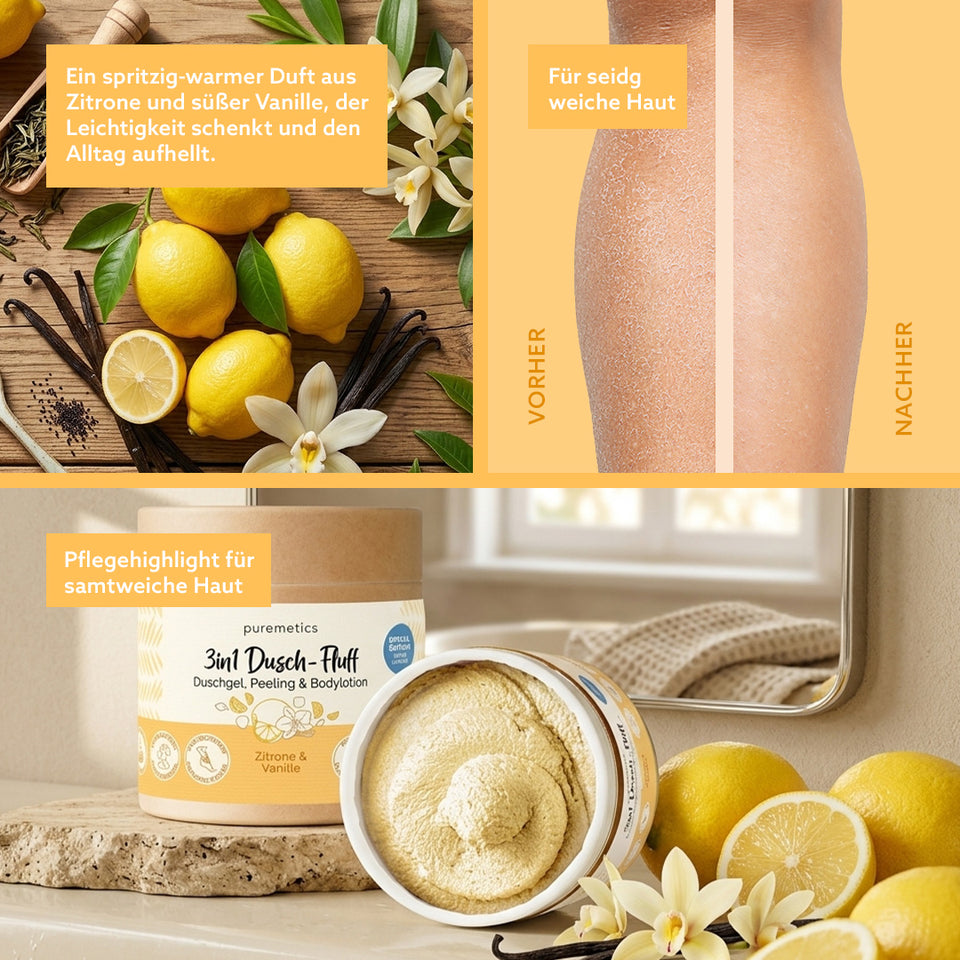 3in1 Dusch-Fluff Set 'Frühlings-Editionen 2026'