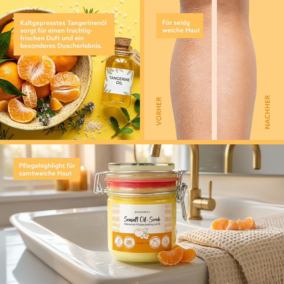 Seasalt Oil-Scrub 'Tangerine'