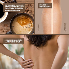 3in1 shower fluff 'Coffee Booster'