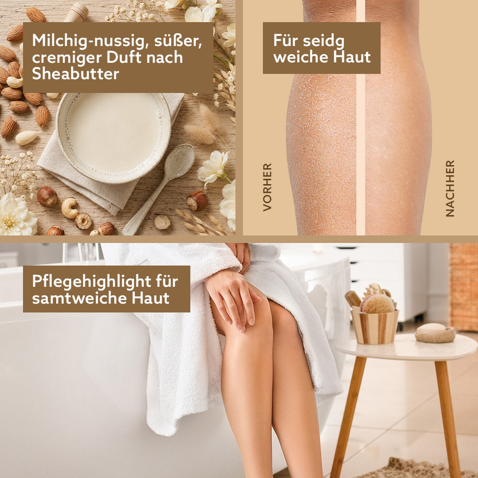 3in1 Intensief-Dusch-Fluff 'Shea Care'