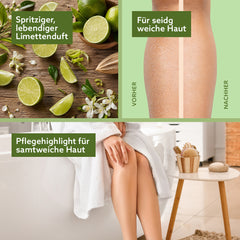 3in1 shower fluff 'lime'