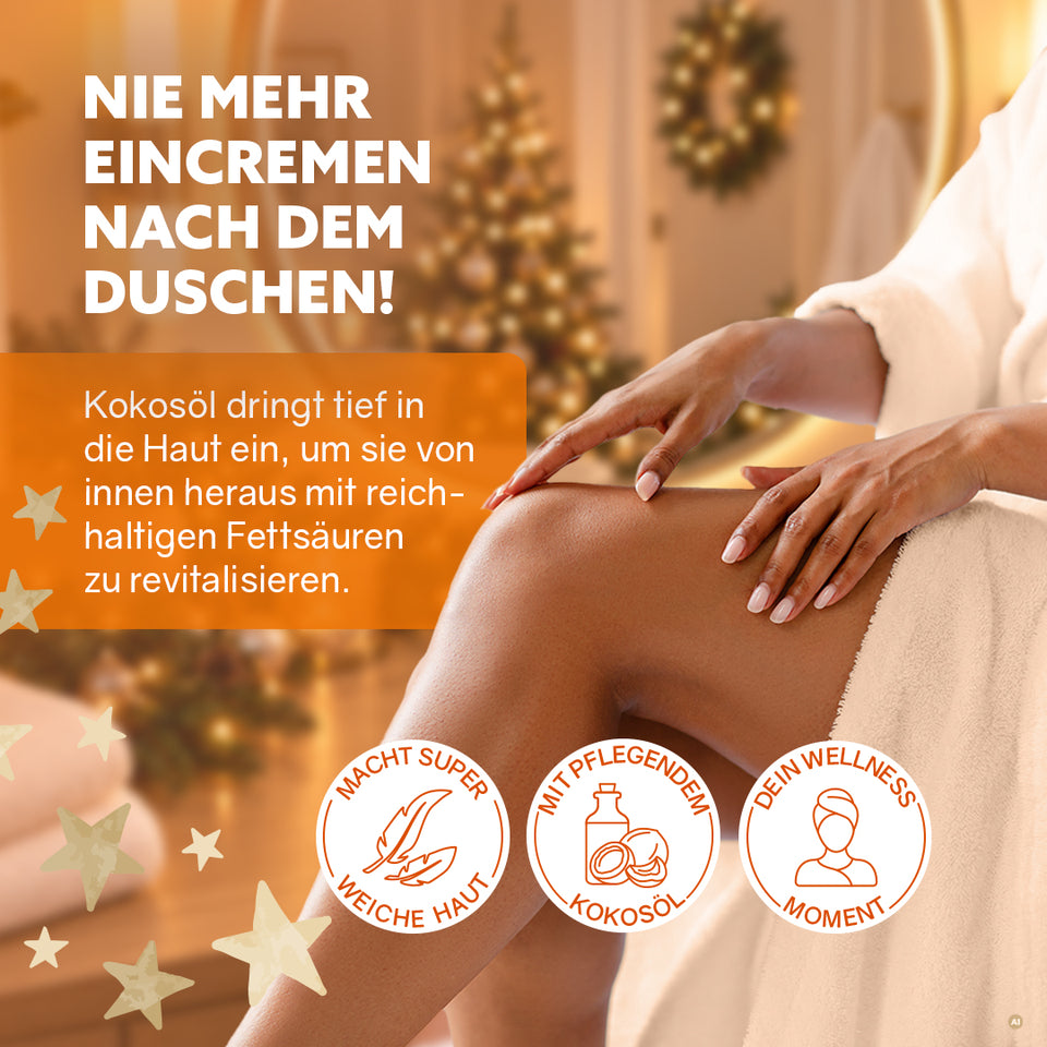3in1 Dusch-Fluff 'Mandarine Atlas: Mandarine, Orange & Atlas-Zeder'